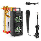 Bluetooth Karaoke Machine Microphone Portable Karaoke System Stereo Music Player
