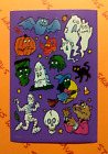 Halloween Ghosts & Monsters Stickers Sheet American Greetings