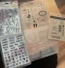 CLEAR STAMP SETS -- variety including alphabet, baby, etc.     FREE SHIPPING!!