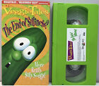 VeggieTales Silly Sing-Along Songs VHS Tape End Silliness BUY 2 GET 1 FREE Green