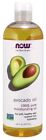 NOW Foods Solutions Avocado Oil Pure Moisturizing Hydrating Nutrient Rich 473ml