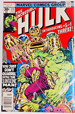 * (NM 9.2) The Incredible HULK #213 OW/WP 1976 NEWSSTAND ed 1st Jack of HEARTS *