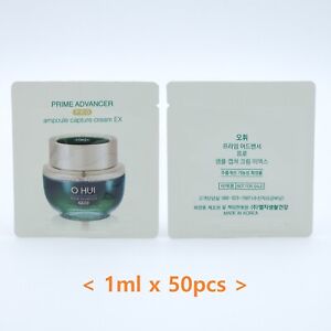 O HUI Prime Advancer Pro Ampoule Capture Cream EX 1ml x 50pcs K-Beauty