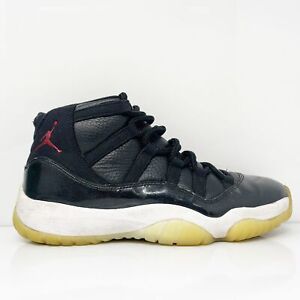 Nike Mens Air Jordan 11 378037-002 Black Basketball Shoes Sneakers Size 8.5