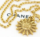 CHANEL CC Logo Medallion Necklace 31
