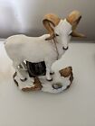 Andrea by Sadek DALL RAM SHEEP Porcelain Figurine - Made In Japan - #5805