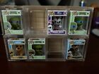 Funko Bitty Pop Mini Figure TMNT And Mickey Lot of 6 Out Of Box w/ 2 Stands