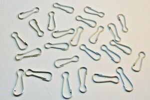 1 inch Metal LANYARD Snap HOOKS for Paracord, Zipper Pulls Lot of 100 Clasps 1