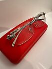 Cartier Vintage Rimless Silver glasses