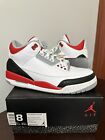 Nike Air Jordan 3 Fire Red 2013 DS New With Box Size 8
