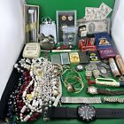 New ListingJunk Drawer Lot Including Coins Jewelry Watches Lighters Harmonica Camel ￼