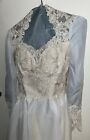 80’s Couture House of Bianchi Boston Wedding Dress. Lace victorian 1982 XS