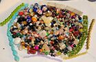 New Listingi13 mixed lot of glass, stone porcelain bead. will combine to save on shipping