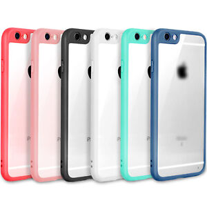 SLIM Crystal Clear Bumper TPU Ultra Thin Case Cover For iPhone 6 6S 7 8 Plus USA