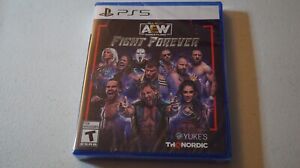 Brand New AEW: Fight Forever (Sony PlayStation 5, 2023) PS5 Factory Sealed