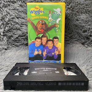 Wiggles, The: Yummy Yummy VHS 2000 Clam Shell Classic Kids Cartoon Movie Film