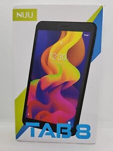 NEW ~ NUU Tab 8 Tablet (T0802L) - 8
