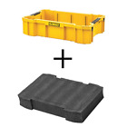 TOUGHSYSTEM 2.0 Deep Tool Tray with TOUGHSYSTEM 2.0 Deep Foam Tool Drawer Liner