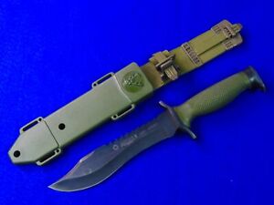 Vintage US Spanish Spain Made Aitor Survival Fighting Knife w/ Scabbard