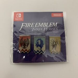 Fire Emblem Three Houses - Official Nintendo Switch Pin Set - NEW & SEALED