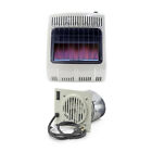 Mr.Heater 20K BTU Natural Gas Blue Flame Heater with Built In Vent Free Blower