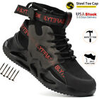Work Boots Steel Toe Cap Mens Safety Shoes  Indestructible Breathable Sneakers