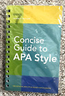 Concise Guide to APA Style 7th Edition American Psychological Spiral NEW in Pkg