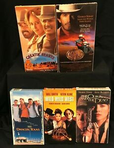 New ListingLot of 5 VHS Cowboy Country Western Movies - Drama to Action George Strait
