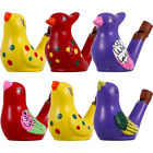 6Pcs Ceramic Bird Whistles Water Whistle Noise Makers Kids Party Favors Gifts