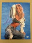 Pamela Anderson signed photo Beckett COA 1990's 11x14 in. RARE playboy EXCELLENT