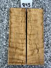 New ListingSTABILIZED SPALTED CURLY TIGER MAPLE KNIFE SCALES HIGHLY FIGURED EXOTIC WOOD#845
