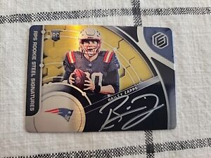 2022 Panini Elements Bailey Zappe ROOKIE Auto GOLD /79 RC