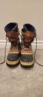 Vintage Sorel Kaufman Caribou Winter Snow Boots Wool Insulated  Men's Size 10