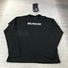 Hood By Air Shirt Mens Small Museum Double T Shirt Black Italy HBA Casual Adult
