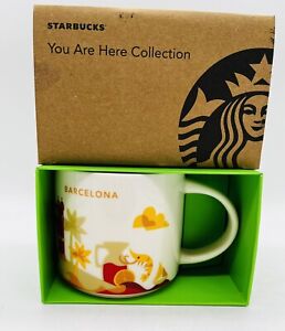 New In Box Starbucks Barcelona, SPAIN  You Are Here Collection Coffee Mug 14oz