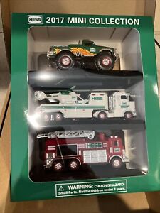 2017 MINI HESS TRUCK COLLECTION NEW IN BOX,