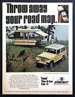 1970 Jeep Jeepster Commando Station Wagon & Starcraft Trailer vintage print ad
