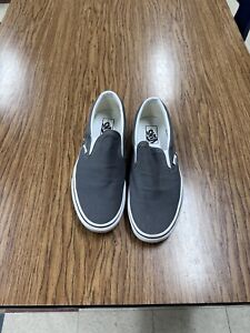 Size 9.5 - VANS Classic Slip-On Gray