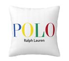 Ralph Lauren Polo Multi Color Logo Pillow 18