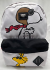 VANS X Peanuts Old Skool II Snoopy Red Baron and Woodstock White Backpack