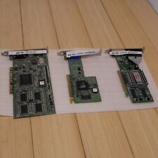 FOR PARTS - Lot of 3 Vintage ATI Video Cards (see photos)