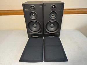 Sony SS-H2750 Bookshelf Speaker HiFi Stereo Reflex Home Audio 3-Way Black Japan