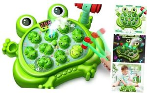 New Listing Toys for 2 3 4 5 Year Old Boy,Toddler Toys Age 2-4, Whack A,with 5 Frog Game