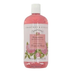 Crabtree & Evelyn ROSEWATER Bath and Shower Gel 16.9 oz FREE SHIP!