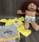 New ListingVintage 1986 CPK Cabbage Patch Kids Doll Brown Hair Teeth Retainer Outfits