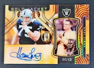 2022 Panini Gold Standard Howie Long #GJS-HLO GOLD JACKET AUTO  44/49