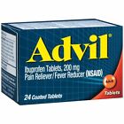 Advil Pain Reliever / Fever Reducer Ibuprofen 200mg tablets, 24 Count, 6 Pack