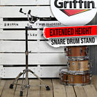 Extended Height Snare Drum Stand - GRIFFIN Tall Concert Stand Up Mount Holder