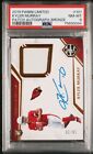 2019 Panini Limited #101 Kyler Murray Rookie RC RPA Patch Auto /23 PSA 8