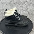 Nike Boots Women's Size 8.5 Woodside Chukka Round Toe Snow Black Leather